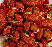 Spicy Pork Cubes