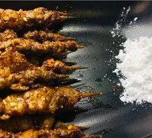Sugar-Coated Meat Skewers