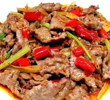 Pickled Chili Beef Rice Bowl