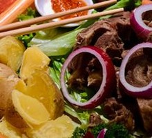 手抓牦牛肉