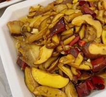 Stir-fried Morel Mushroom