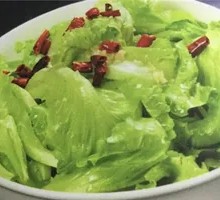 Stir-fried Lettuce Salad