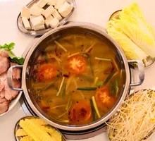 Sour Cabbage Pork Trotter Hot Pot Base