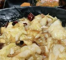 Oil渣 Stir-fried Chinese Cabbage