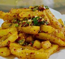 Spicy Potato Strips