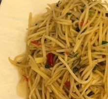 Chives Flower and Potato Strips