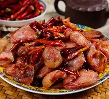 Stir-fried Sausage