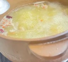 Fresh Chicken Soup Pot