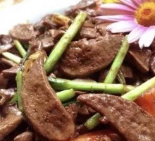 Stir-fried Lamb Liver