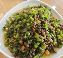 Stir-Fried Beef Minced