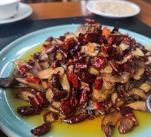 Dry Chili Beef Liver