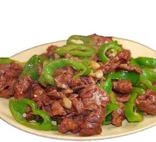 青椒炒牛肉