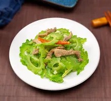 Bitter Melon with Pork Rice Bowl