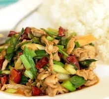 Stir-Fried Pork with Rice