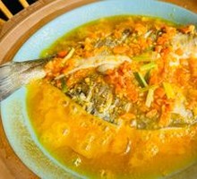 Golden Pepper Baked Sea Bass