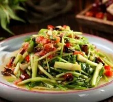 Bamboo Shoots Stir-Fried with Fermented Black Beans