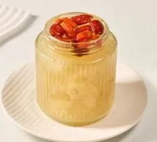 Red Bean, Longan, Silver Ear Fungus and Pear Soup