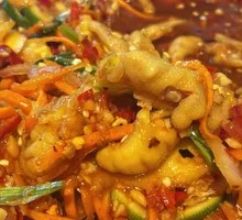 Mango Pounded Chicken Feet