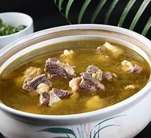 Clear Soup Beef Steak