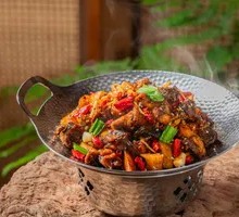 Honey Spicy Chicken with Ekuai