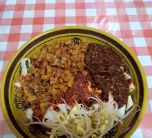 Fried Pork with Soy Sauce Drizzle