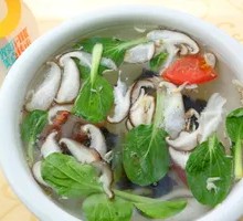 Three Delicacies Soup with Rice