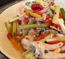 Spicy and Sour Chicken Feet