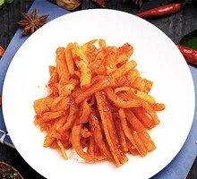 Spicy Radish Strips