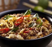 Sour Cabbage Beef Fried Rice