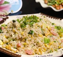 Egg and Bitter Greens Fried Rice