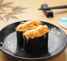 Meat-Flake Sushi Boat