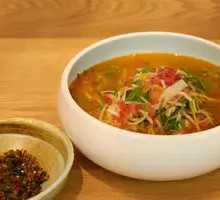 Sour Bamboo Shoots Vegetable Soup