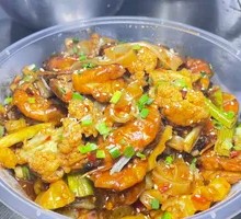 Spicy Shrimp with Vermicelli
