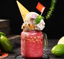 Honey Peach Hot Pot Ice Cream