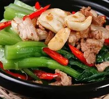 Stir-fried Guangdong Bok Choy with Garlic