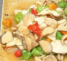 Stir-fried Chicken Mushroom