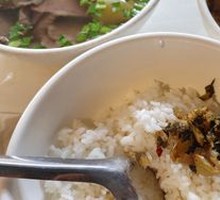 Clear Soup Beef Rice