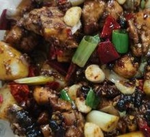 Stewed Chicken with Brown Sauce