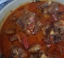 Braised Lamb with Yellow Sauce