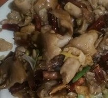 Stir-fried Green Head Mushroom