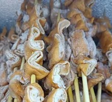 Grilled Intestine Skewers