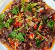 Cold-Mixed Milk Cow Liver