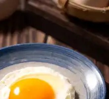 Pan-Fried Free-Range Eggs