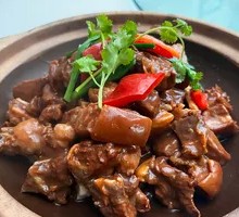 Braised Lamb with Yellow Sauce