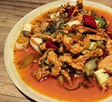 Dali Pickled Vegetables Stir-Fried with Free-Range Pork