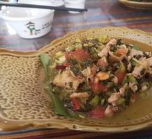 Pickled Vegetable Stir-fried Pork Slices