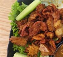 Crispy Pork Skin and Pork Belly Combo