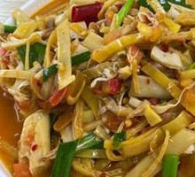 Stir-Fried Banana Blossom