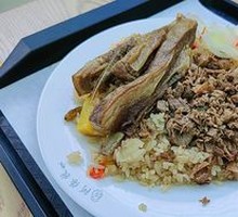 Double Lamb Chop and Minced Lamb Hand-Roll Rice