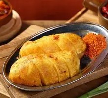 Pine Needle Roasted Potatoes